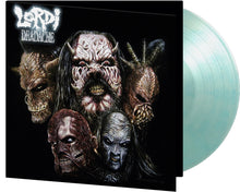 the album cover for Lordi - Deadache (Blue) [Colored Vinyl] [180 Gram] (Wht)
