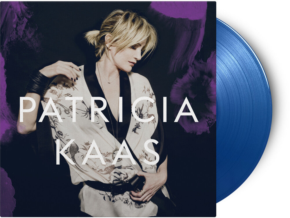 the album cover for Patricia Kaas - Patricia Kaas (Blue) [Colored Vinyl] [180 Gram]