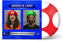 the album cover for Babytron & Certified Trapper - Mario & Luigi (Pict)