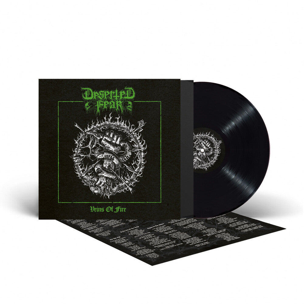 the album cover for Deserted Fear - Veins Of Fire [180 Gram]