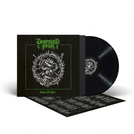the album cover for Deserted Fear - Veins Of Fire [180 Gram]