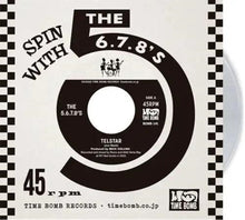 the album cover for 5.6.7.8.'s - Telstar / Radium Girls [Clear Vinyl] [Limited Edition]