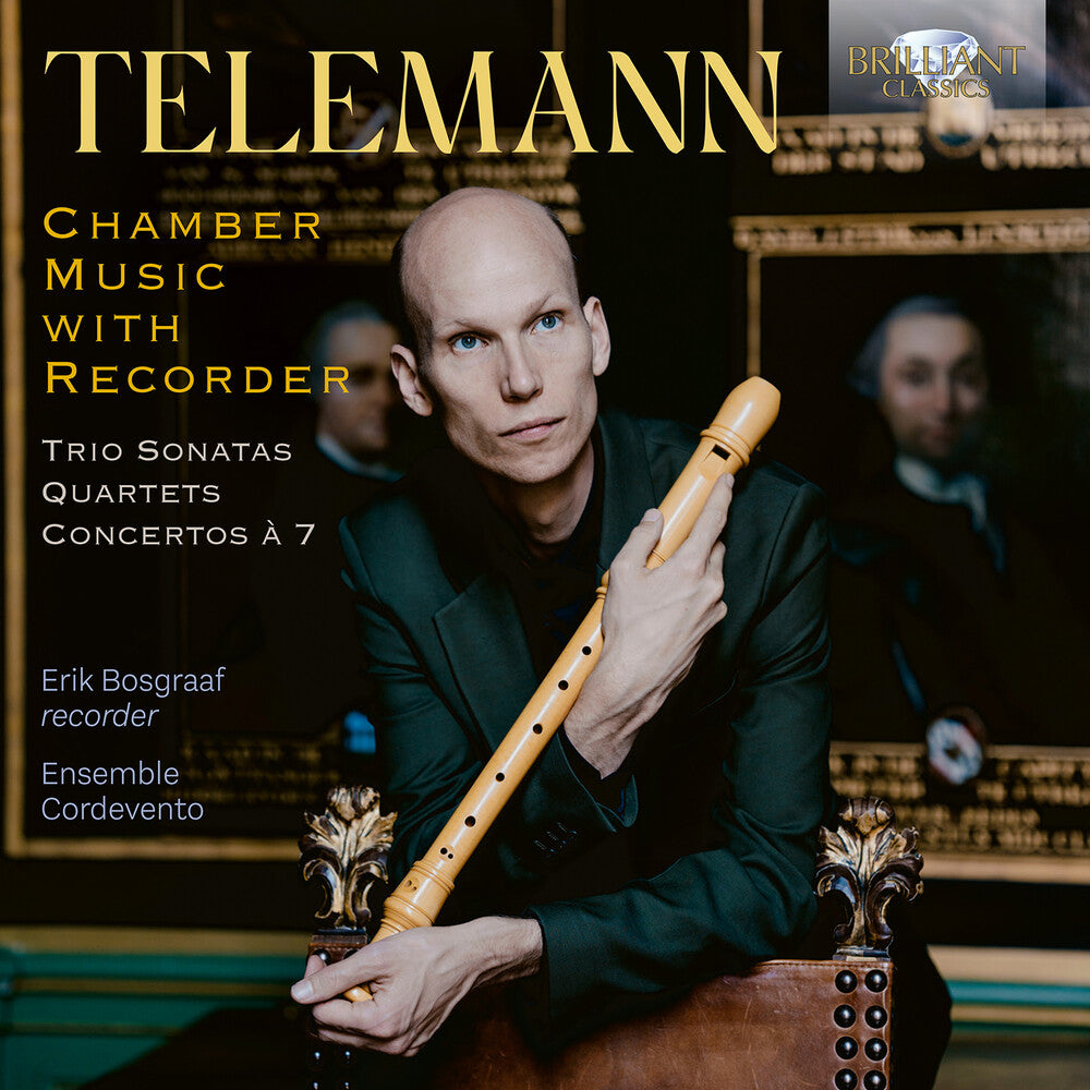 the album cover for Erik Bosgraaf - Chamber Music With Recorder