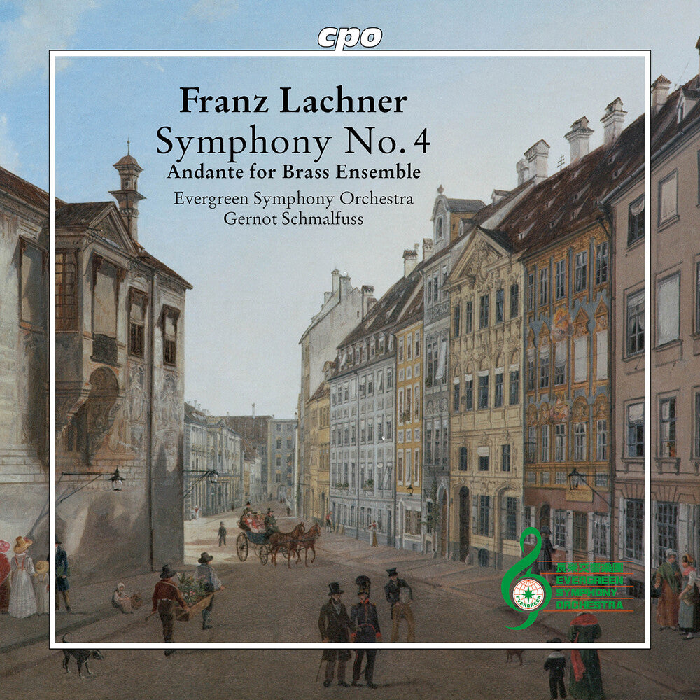 the album cover for Evergreen Symphony Orchestra - Sym No. 4