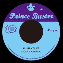 the album cover for Teddy Charmer - All In My Life / Dancing Floor