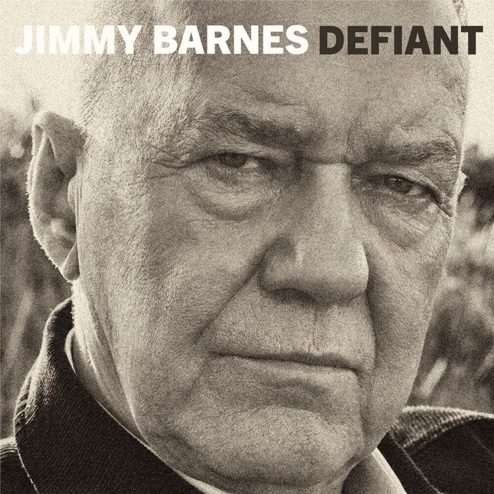 the album cover for Jimmy Barnes - Defiant (Aus)