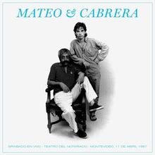 Eduardo Mateo  / Cabrera,Fernando - Mateo Y Cabrera Grabado En Vivo - Teatro Del [LP] Vinyl Record