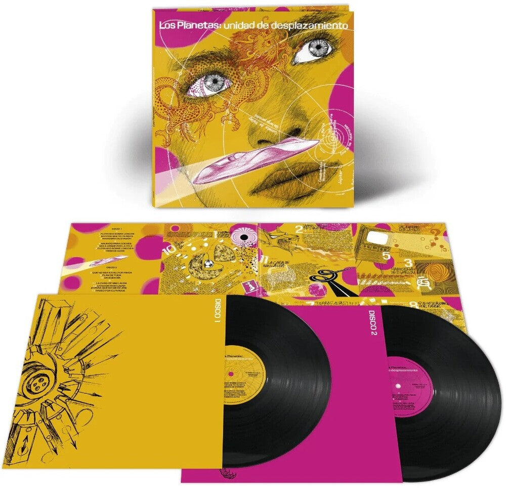 Los Planetas - Unidad De Desplazamiento (Spa) [LP] Vinyl Record