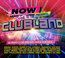 the album cover for Now Presents Clubland / Various (Uk) - Now Presents Clubland / Various (Uk)