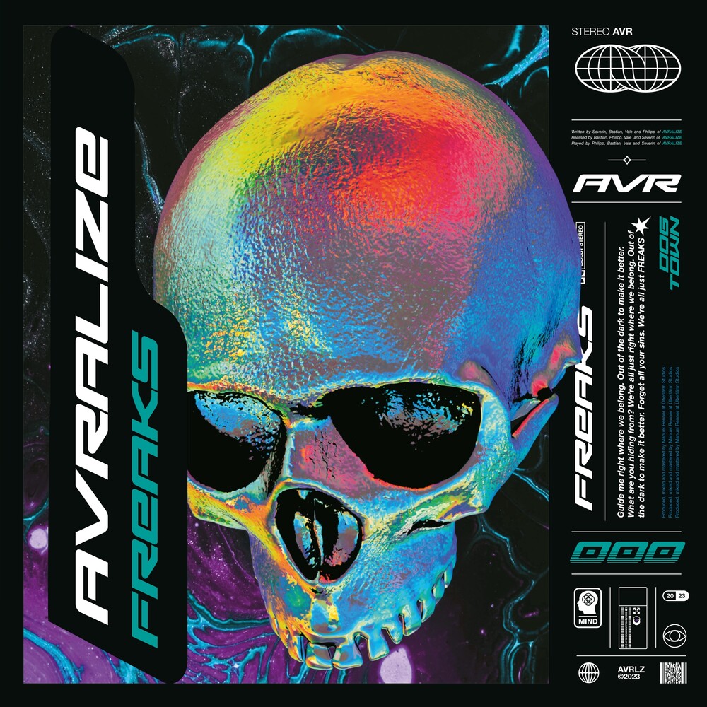 Avralize - Freaks [Clear Vinyl] [Limited Edition] (Viol) (Wht) Vinyl Record