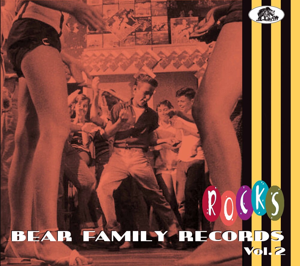 the album cover for Bear Family Records Rocks 2 / Various (Wb) (Dig) - Bear Family Records Rocks 2 / Various [With Booklet] [Digipak]