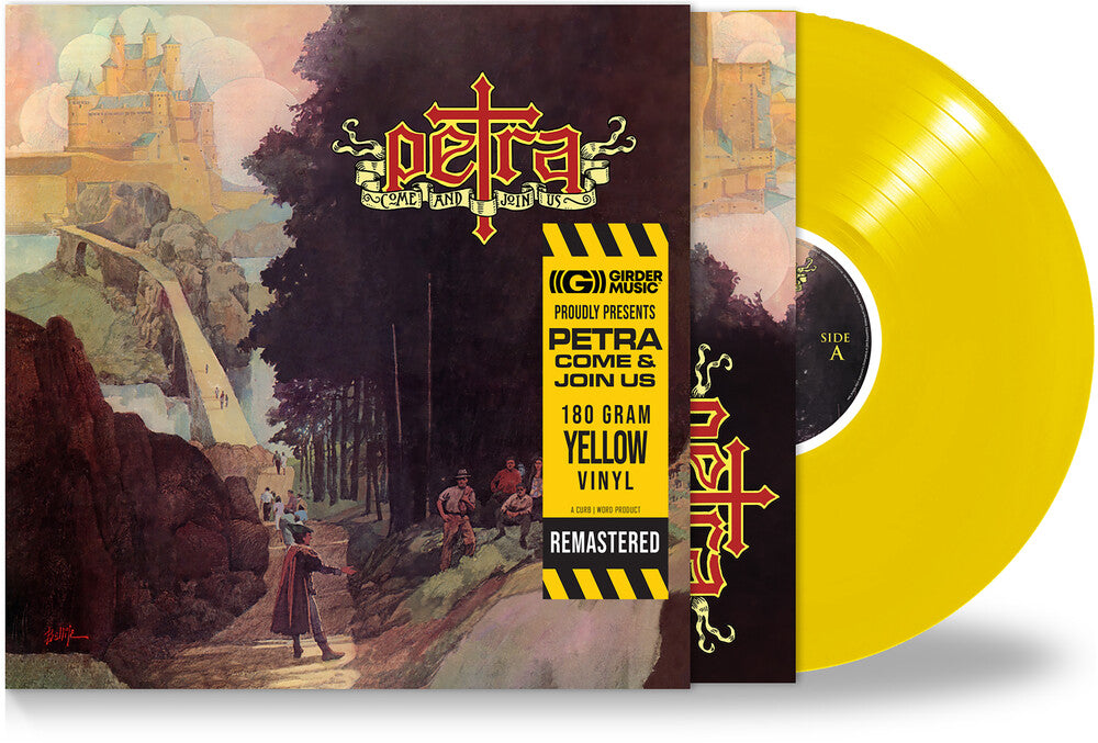the album cover for Petra - Come & Join Us [Colored Vinyl] [Limited Edition] (Ylw) [Remastered]