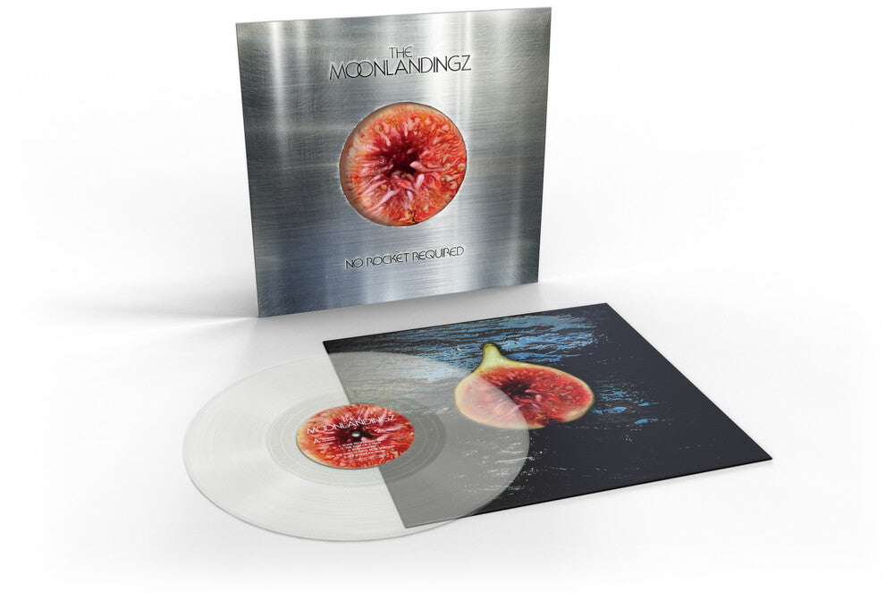 the album cover for Moonlandingz - No Rocket Required - Milky [Colored Vinyl] (Wht)