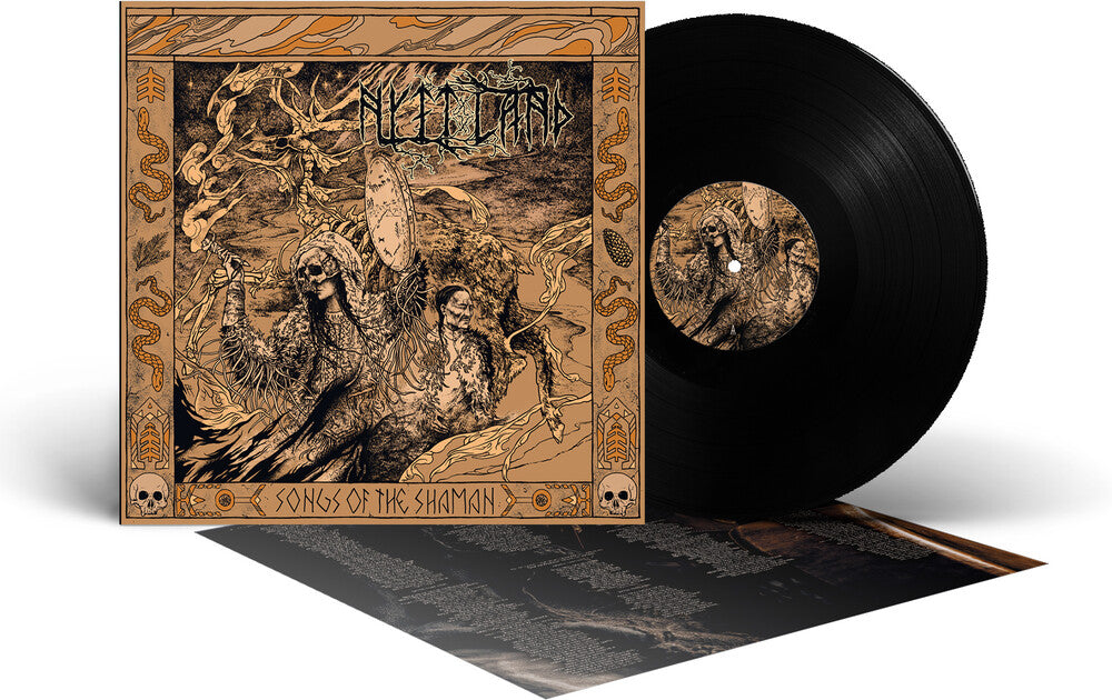 the album cover for Nytt land - Songs Of The Shaman (Ofgv)