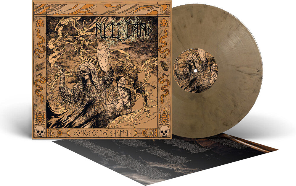 the album cover for Nytt land - Songs Of The Shaman (Blk) [Colored Vinyl] (Gol) [Limited Edition]