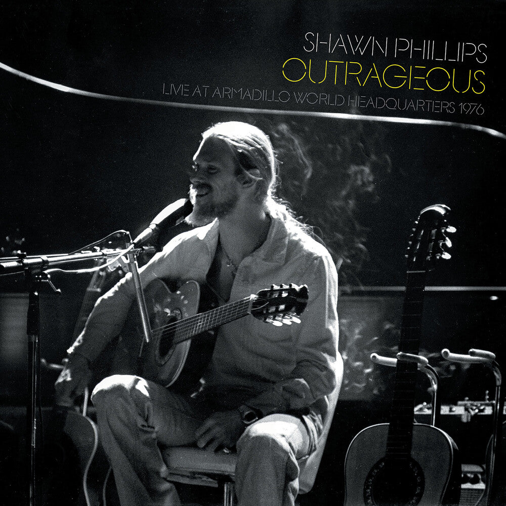 the album cover for Shawn Phillips - Outrageous - Live At Awhq 1976 [Digipak]