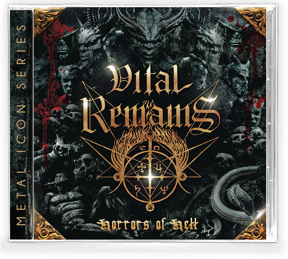 the album cover for Vital Remains - Horrors Of Hell [Limited Edition] [Remastered]