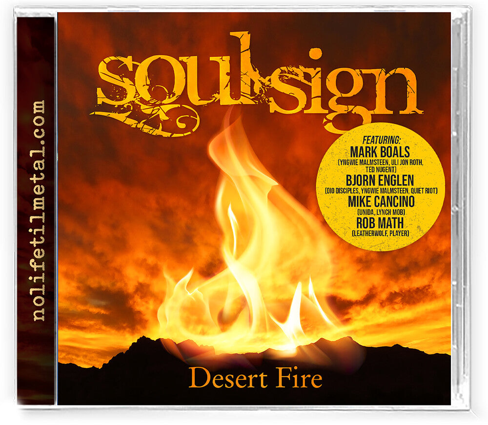 the album cover for Soul Sign - Desert Fire