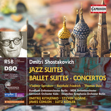 the album cover for Vladimir Spivakov - Shostakovich: Jazz Suites: Ballet Suites: Cons