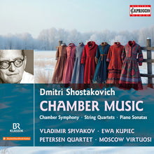 the album cover for Kushpler, Zoryana - Shostakovich: Chamber Music
