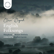 the album cover for Polyphony - Clive Osgood: English Folksongs