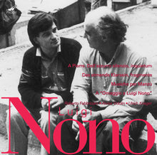 the album cover for Roberto Fabbriciani - Luigi Nono Vol. 2 - Works With Flute
