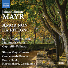 the album cover for Yeree Suh - Mayr: Amor Non Ha Ritegno