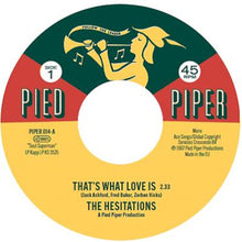 the album cover for Hesitations - That's What Love Is / Soul Superman #2 (Uk)