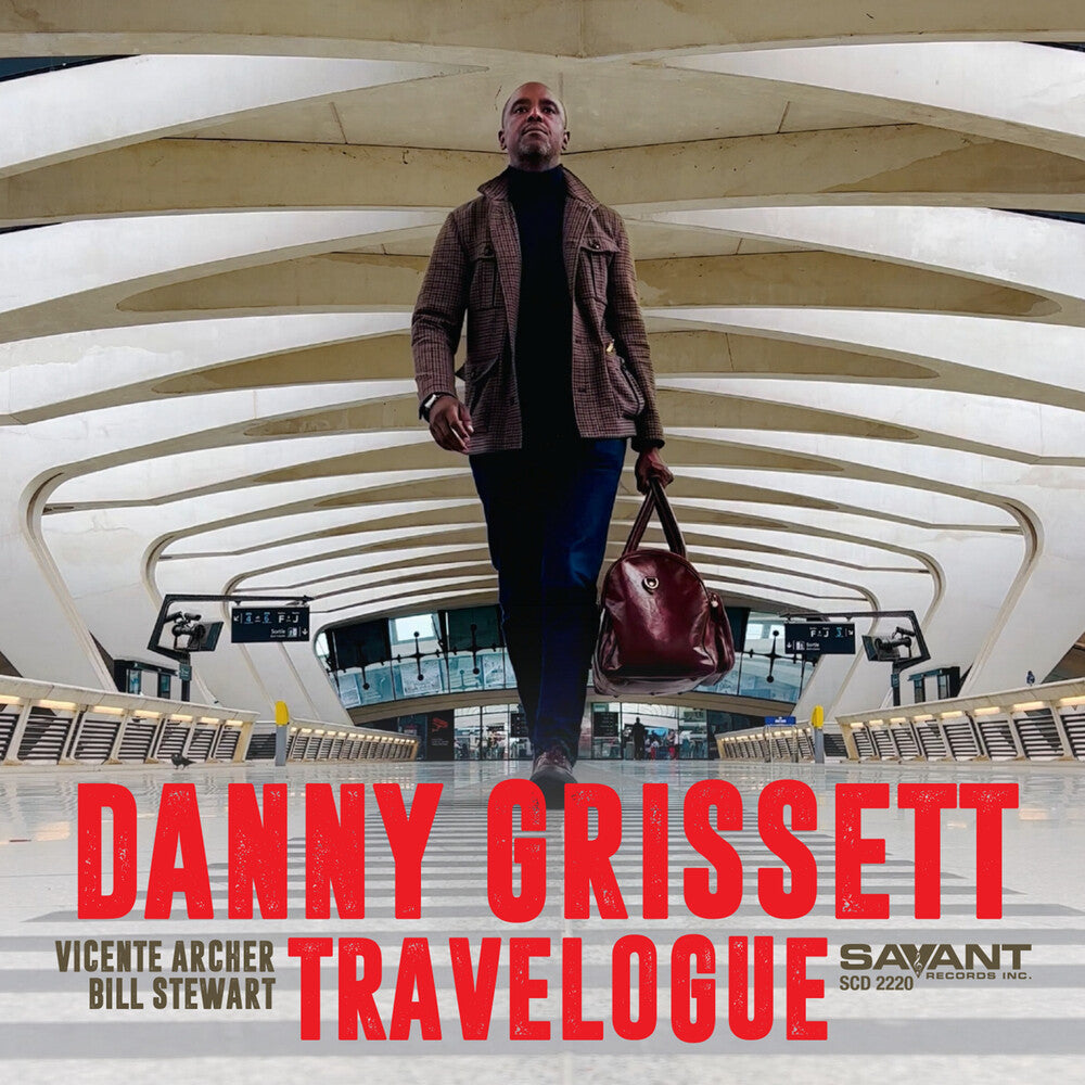 the album cover for Danny Grissett - Travelogue
