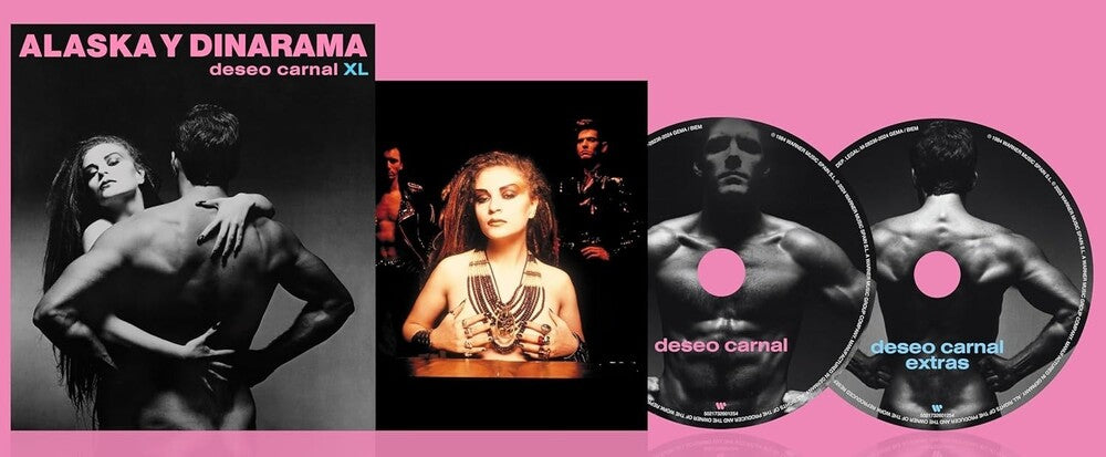 the album cover for Alaska Y Dinarama - Deseo Carnal Xl