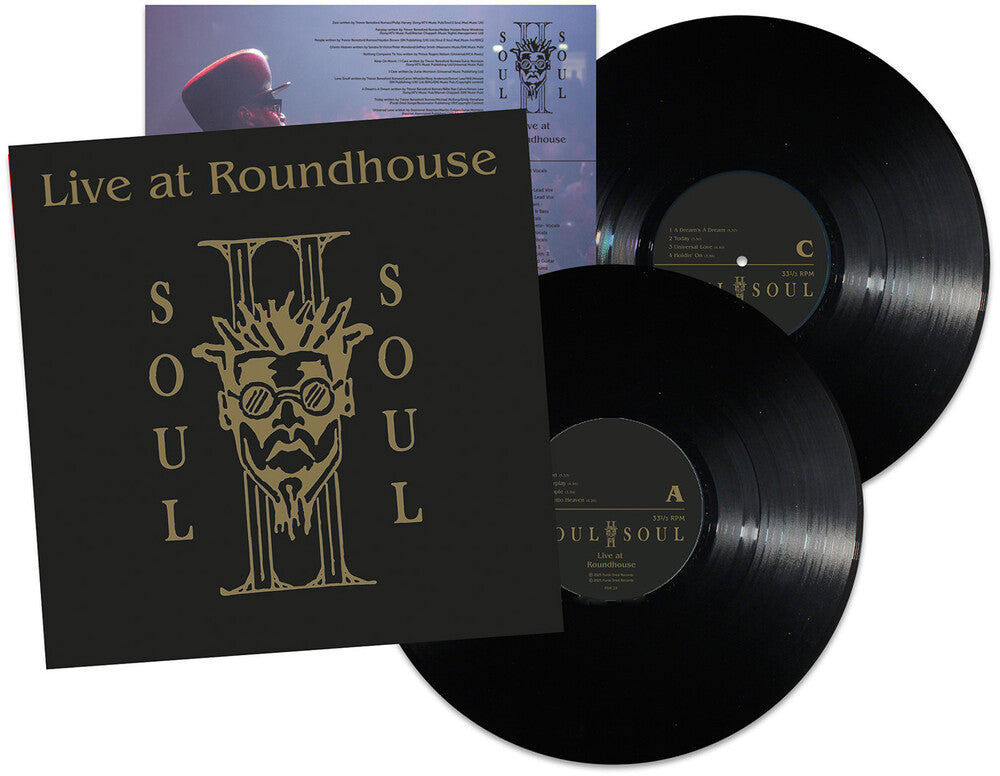 the album cover for Soul II Soul - Live at the Roundhouse