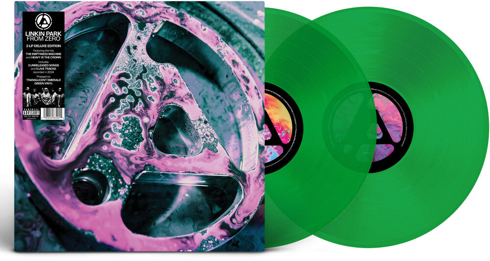 Linkin Park - From Zero (Deluxe) [Translucent Emerald 2LP] Vinyl Record