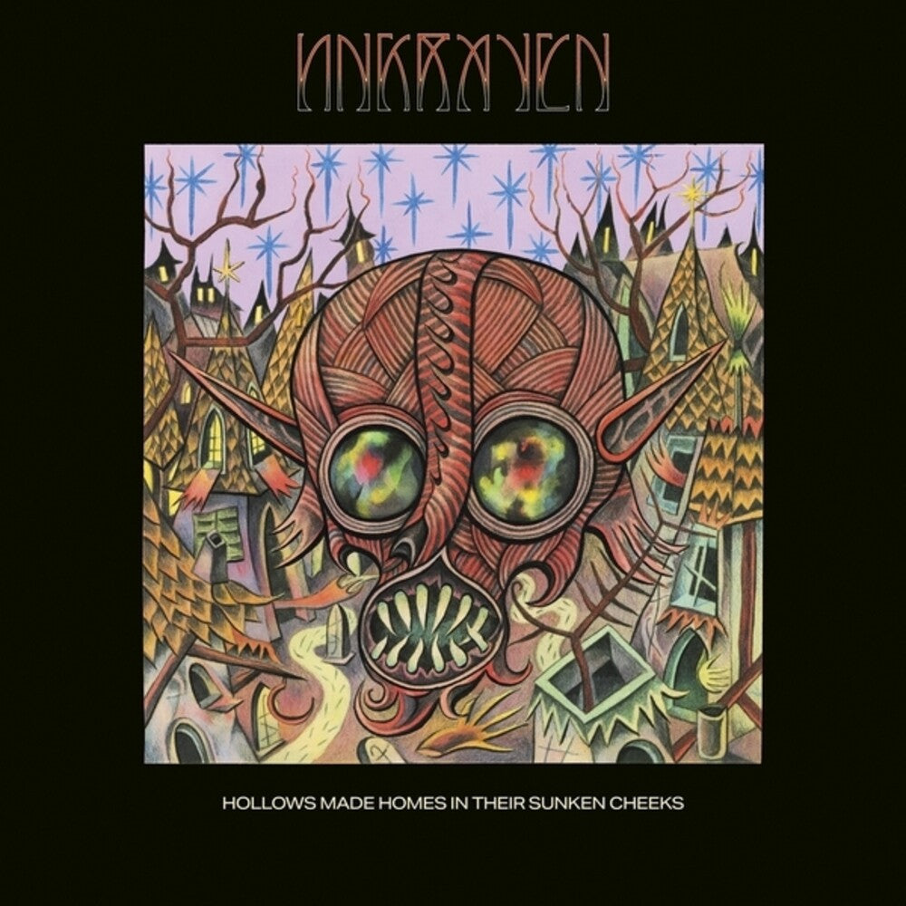 the album cover for Ungraven - Hollows Made Homes In Their Sunken Cheeks [Colored Vinyl]