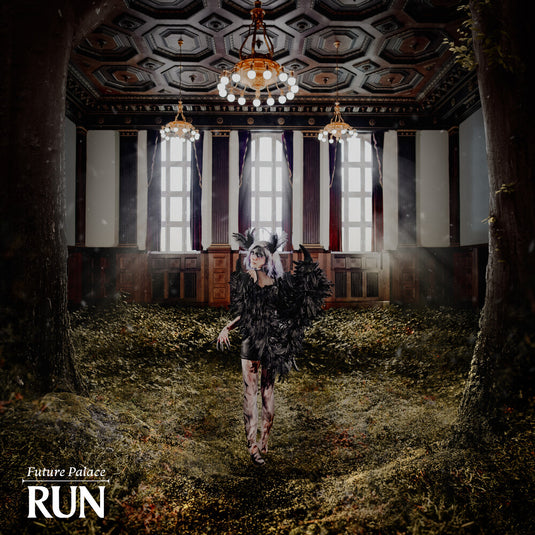 the album cover for Future Palace - Run [Colored Vinyl] (Grn) [Limited Edition] (Wht)