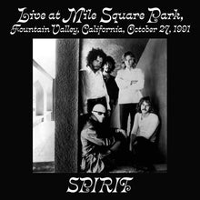 the album cover for Spirit - Live At Mile Square Park Fountain Valley Ca