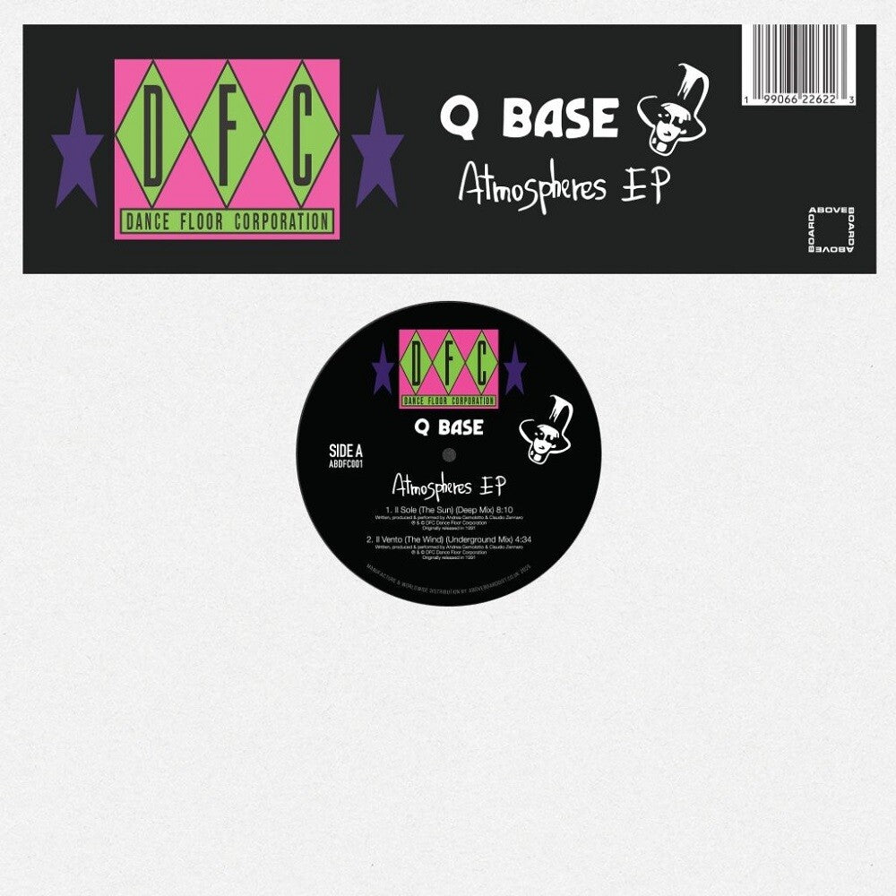 the album cover for Q Base - Atmospheres (Ep)