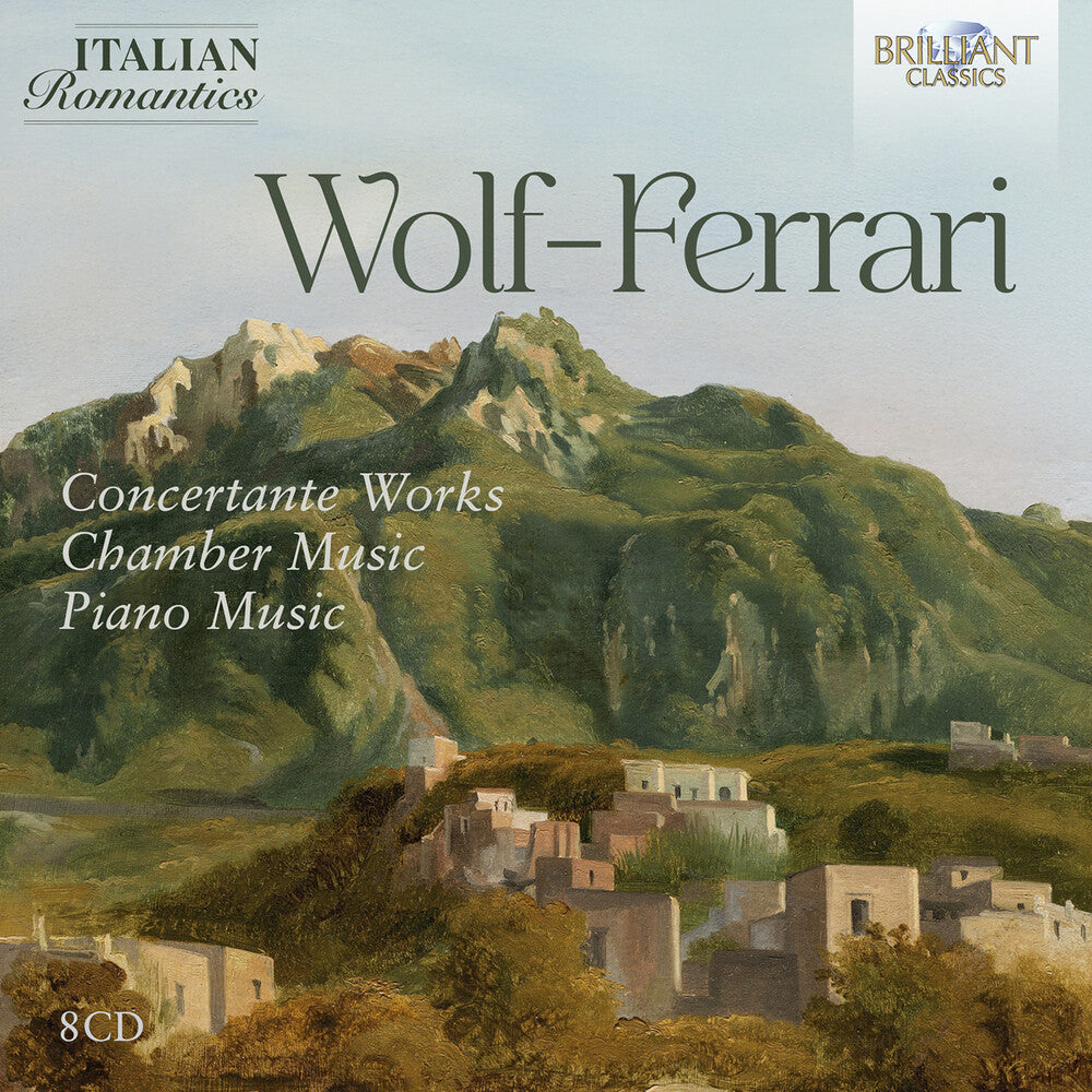 the album cover for Costantino Catena - Wolf-Ferrari: Concertante Works Chamber Music Pno