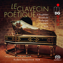 the album cover for Tatjana Vorobjova - Le Clavecin Poetique