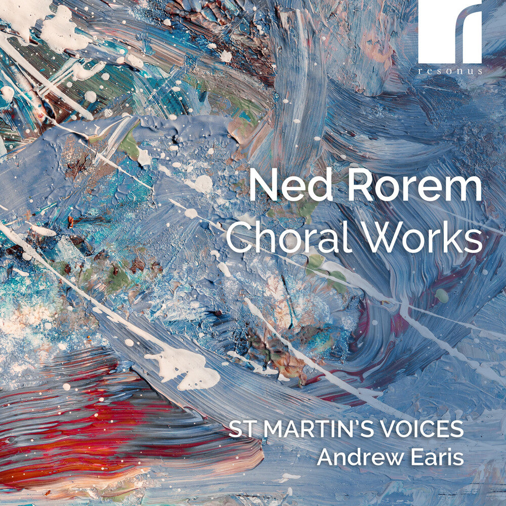 the album cover for St Martin's Voices - Ned Rorem: Choral Works
