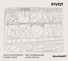 the album cover for Gustafsson, Mats / Vandermark, Ken / Reid, Tomeka - Pivot