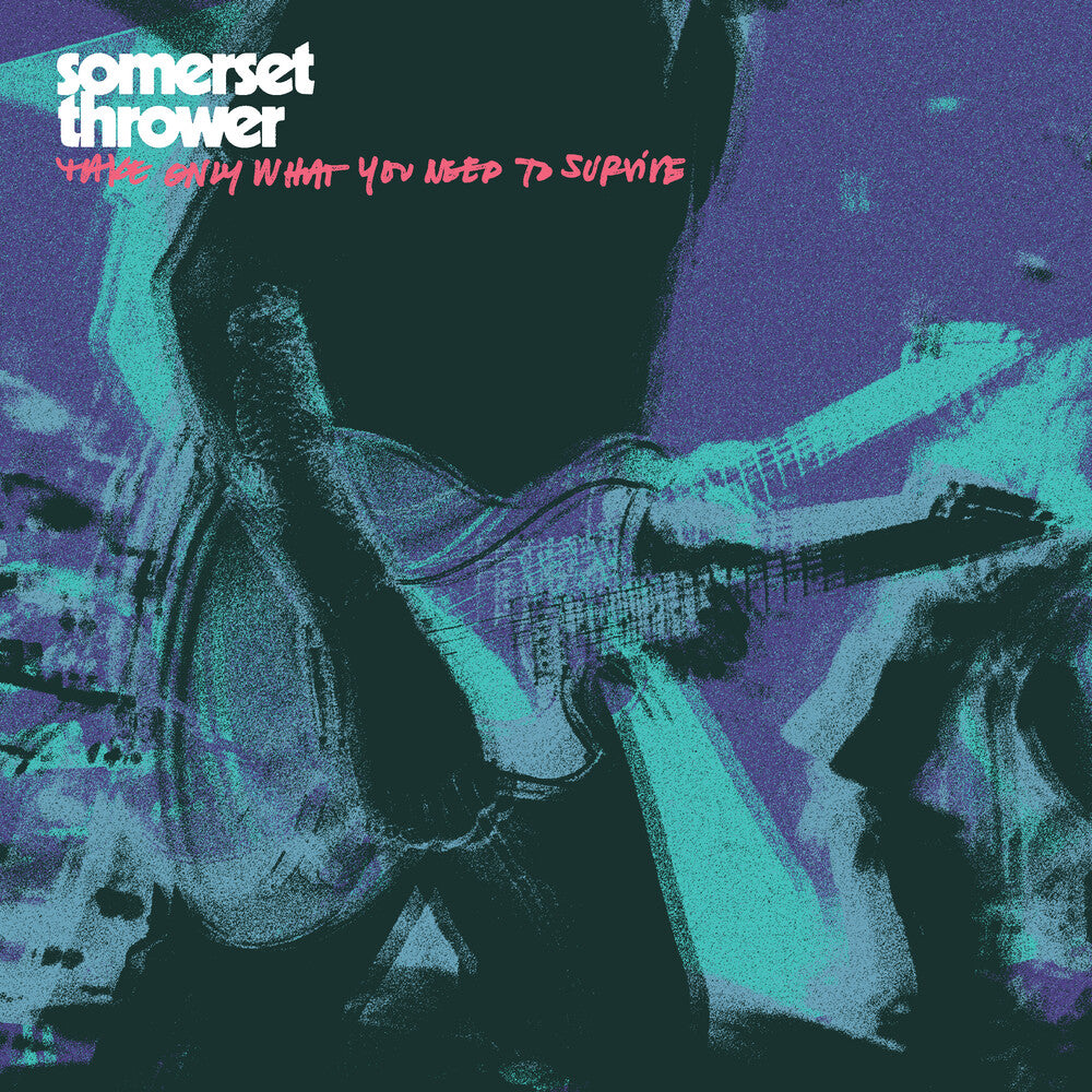 the album cover for Somerset Thrower - Take Only What You Need To Survive [Colored Vinyl] [Clear Vinyl]