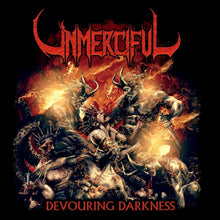 the album cover for Unmerciful - Devouring Darkness