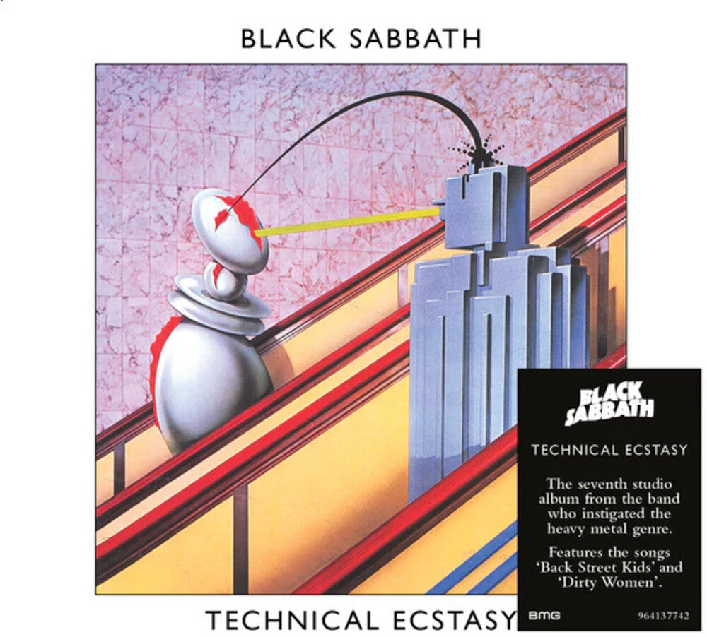 the album cover for Black Sabbath - Technical Ecstasy [Remastered] [Digipak] (Uk)