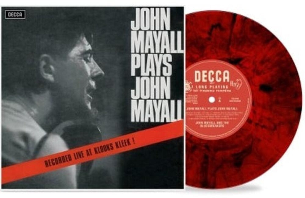 the album cover for John Mayall  & The Bluesbreakers - Plays John Mayall: Live At Klooks Kleek (Blk) (Uk)