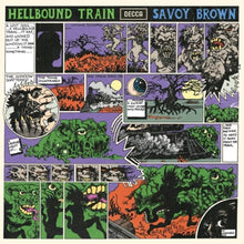 the album cover for Savoy Brown - Hellbound Train [Colored Vinyl] (Gry) [Limited Edition] (Purp) (Uk)
