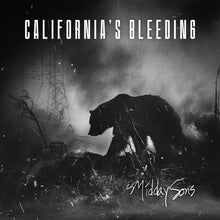 the album cover for Midday Sons - California's Bleeding