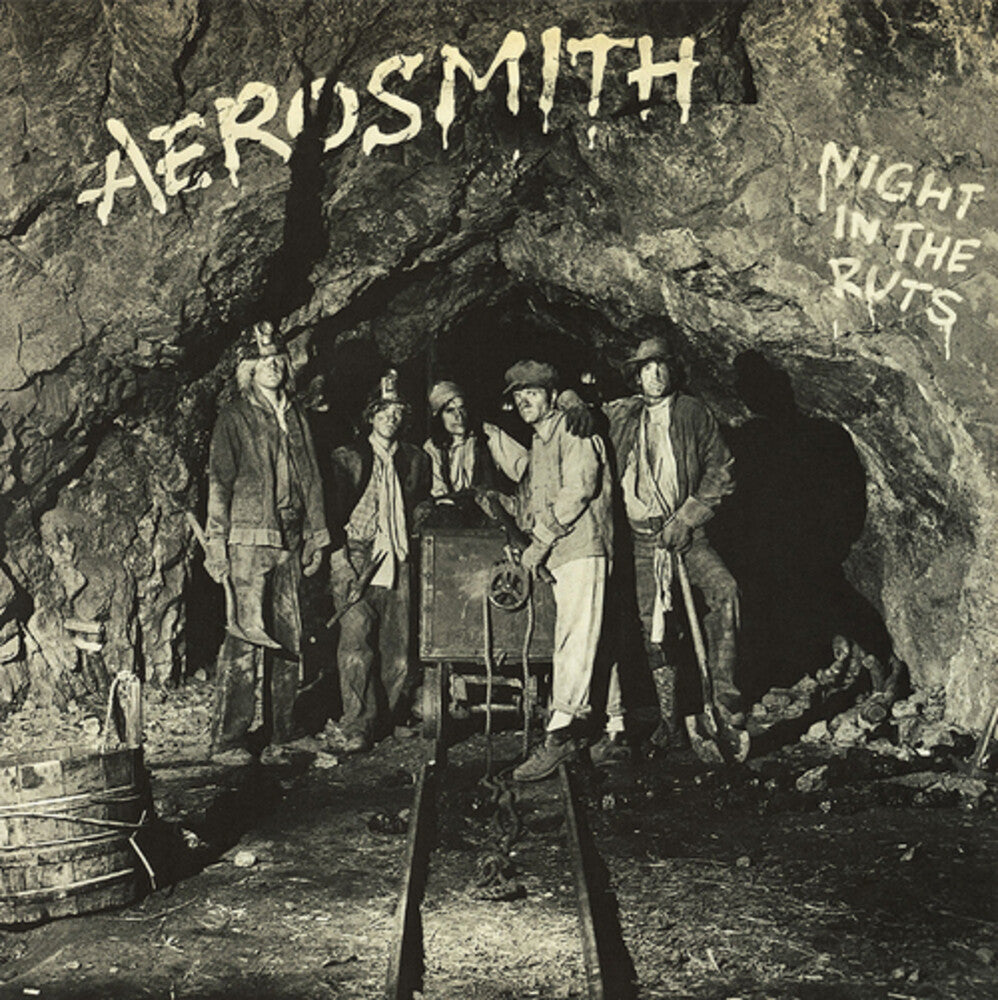 the album cover for Aerosmith - Night In The Ruts - SHM-Paper Sleeve