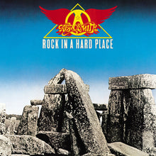 the album cover for Aerosmith - Rock In A Hard Place - SHM-Paper Sleeve