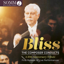 the album cover for John, Ogdon / Bliss - Bliss: The Composer Conducts