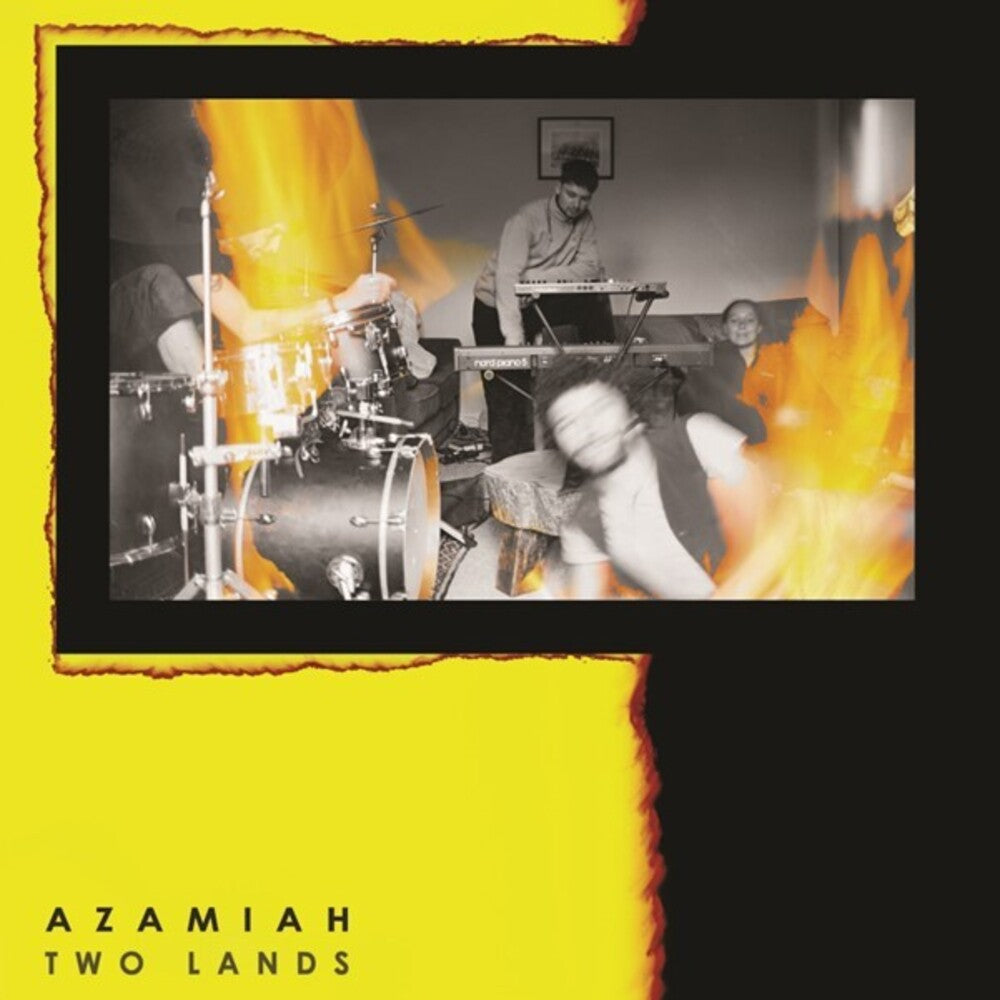 the album cover for Azamiah - Two Lands [Colored Vinyl] [Limited Edition] (Ylw) (Uk)
